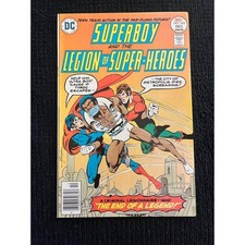 Superboy and the Legion of Super-Heroes #222 (1976) Bronze Age DC Comics VF- 7.5 picture