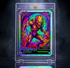 Fright Flix - Pumpkinhead *PROMO* Holo Card Fan Made Print *Signed* picture