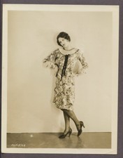 MARCELINE DAY  Art Deco Dress Flapper Fashion Photo 1927 London After Midnight picture