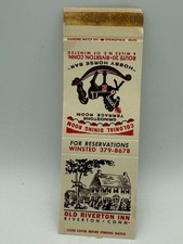 Vintage Old Riverton Inn Matchbook - Hobby Horse Bar & Colonial Dining Room picture