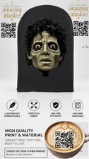 Michael Jackson King Thriller Zombie FACE MASK Halloween Costume Cosplay 🥳Party picture