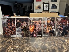 X-Men Schism #1-5 Complete Set Frank Cho Connecting Variants Marvel 2011 VF/NM picture
