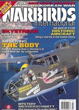 Warbirds International Magazine July 2000 Messerschmitt Fighter Skystreak Canada picture