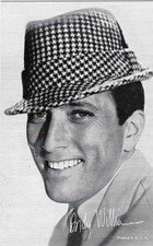 EXHIBIT CO. ARCADE ACTOR CARD 1960's ANDY WILLIAMS RARE, POPULAR CARD picture
