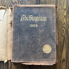 1909 The Virginian Yearbook State Normal School Farmville VA Longwood Univ picture