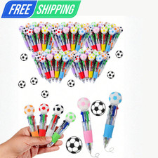 8pcs Mini Football theme Pen Set Sport Party Favours 4 in 1 Multicolour Pens picture