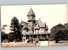 c1945 The Carson Residence Mansion Eureka California CA RPPC Real Photo Postcard picture