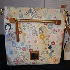 Dooney & Bourke Disney Snow White Floral Crossbody Bag Epcot Flower Festival NWT picture