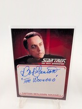 Bob Gunton 2022 Star Trek TNG A38 Autograph Inscription The Wounded picture