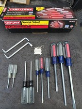 13pc Sears Craftsman USA Nos Screwdriver Set Sexy Pratt Read 41422 picture