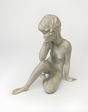 Vintage Kaiser, W. GAWANTKA Porcelain Nude Sitting Women. No. 489. picture