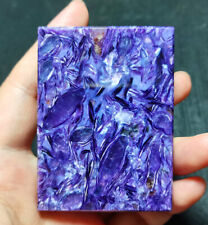 46.9G Natural Charoite Crystal Healing Polished Section Specimen Delicate YY654 picture