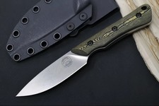White River Brave Fixed Blade - Maple and Black Richlite Handle / CPM-Magnacut picture