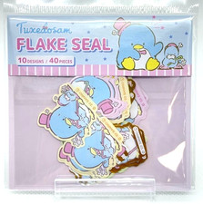 Sanrio Tuxedosam 80's Fancy Flake Sticker Set 40pcs 10 Designs 2022 Japan Kawaii picture