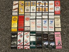 Lot 24 Matchbook Covers Empty Sambos Pizza Hut Arbys Chi-Chi's Elby's Big Boy picture