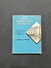 The Shop Tool Manual by Brown & Sharpe picture