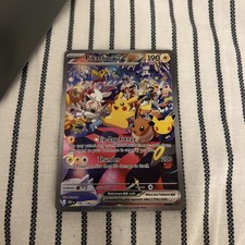 Pokemon 30th Celebration Anniversary Night Pikachu SIR 150/128 Card Mint picture