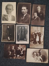8 photo postcards Lot Judaica - Jewish old Photograph from a Family Album picture