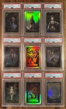 2007 Legend of Zelda Twilight Princess Enterplay FULL Gold Foil SET ALL PSA 9 picture
