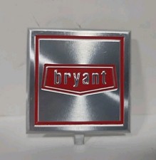 Vintage Bryant Aluminum Furnace Emblem Nameplate New picture