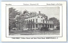 c1910s The Pines Fulton Street And Saint Pauls Hempstead Long Island NY Postcard picture