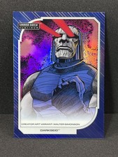 2026 Upper Deck DC Platinum Creator Art Variant Blue Rainbow #4 Darkseid 1:800 picture