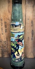 Ceramic Bong Hookah Bubble Pipe T-Rex Dinosaur Prehistoric Glass Bowl Heady Clay picture