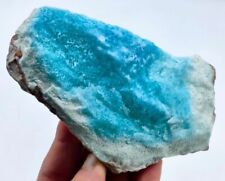 366 Gram Extraordinary Turquoise Blue Color Aragonite From Helmand, Afghanistan picture