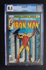 Iron Man #100 Mandarin 1977 Anniversary Madame Masque Guardsman STARLIN CGC 8.5 picture