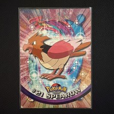 Topps 1999 Pokémon TV Animation Edition #21 Spearow Trading Card - MP picture