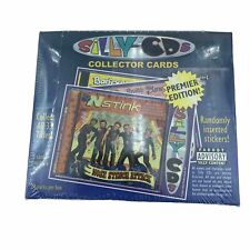 24 PACK BOX 2001 SILLY CD'S TRADING CARDS  FACTORY SEALED BRAND NEW wacky fun picture