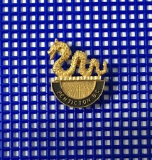 Vintage PENTICTON BC Dragon British Columbia Canada Travel Souvenir Pin picture