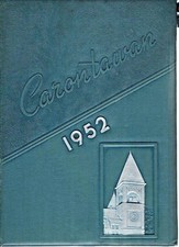 Original 1952 State Teachers College- Mansfield PA Yearbook-Carontawan  picture