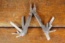 Leatherman Stainless Steel Super Tool 300 Multitool WELL USED/ DAMAGED picture