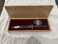 RARE C.A.S. Iberia Fairbairn/Sykes Special Edition Dagger, Sheath, Buckle & Case picture