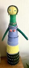 Vintage African NDEBELE Beaded Doll - 17” picture
