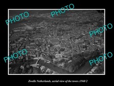 Zwolle Netherlands Holland Town Aerial View c1940 3 Old Large Historic Photo picture