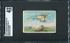 1910-1912 T28 Aeroplane Series Santos Dumont Oxford Cigarettes SGC 4 picture