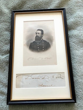 David Dixon Porter Admiral US Civil War Naval Commander Archivally Framed picture