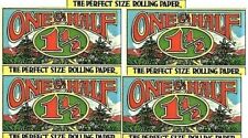 4x Adam's Apple One & A Half Vintage 1 1/2 1.5 Rolling Papers 32 Lvs/Pk USA Shpd picture