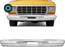 Front Bumper Compatible with 1978 1979 Ford Bronco F100 F150 Replacement for FO1 picture