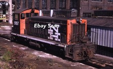 Original 35mm Kodachrome Slide NH New York, New Haven & Hartford Train 9197 1969 picture