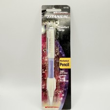 Vintage Sanford Titanium Mechanical Pencil Comfort Grip Japan 0.5mm HB NOS 65148 picture
