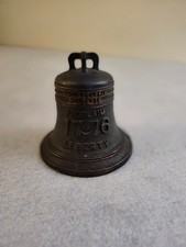 Vintage 1776-1926 Philadelphia Sesquicentennial Cast Iron Liberty Bell Bank picture