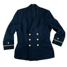 Vintage Naval Academy Dress Blazer 42 Short Mens  Gold Stripe Star US Military picture