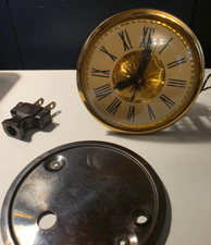 Vintage Mid Century Lanshire T3 Sweeping Hand Clock Movement Tested picture