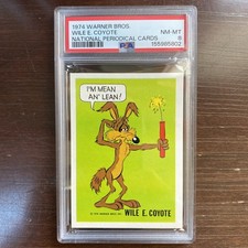 1974 PSA 8 National Periodical Wonder Bread Warner Bros. Wile E. Coyote picture