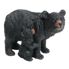 Lipco Standing Bear with Cub Figurine, Polyresin, 6.5-inches Length picture