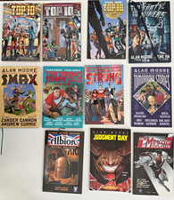 Alan Moore Paperback Hardcover Graphic Novel Lot Top 10 Tom Strong Smax Albion picture