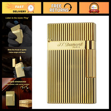 Classic Brass Lighter with Iconic 